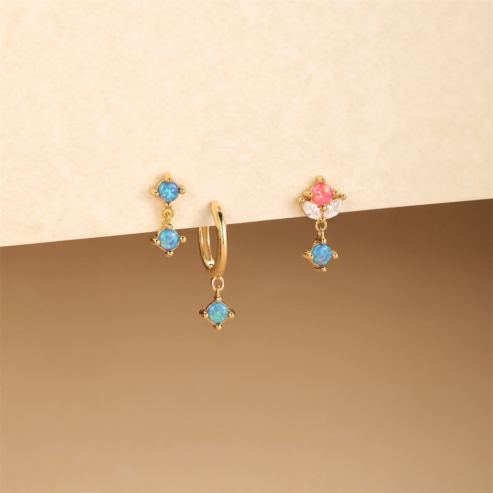 Lena – Nježne zlatne naušnice sa sjajem