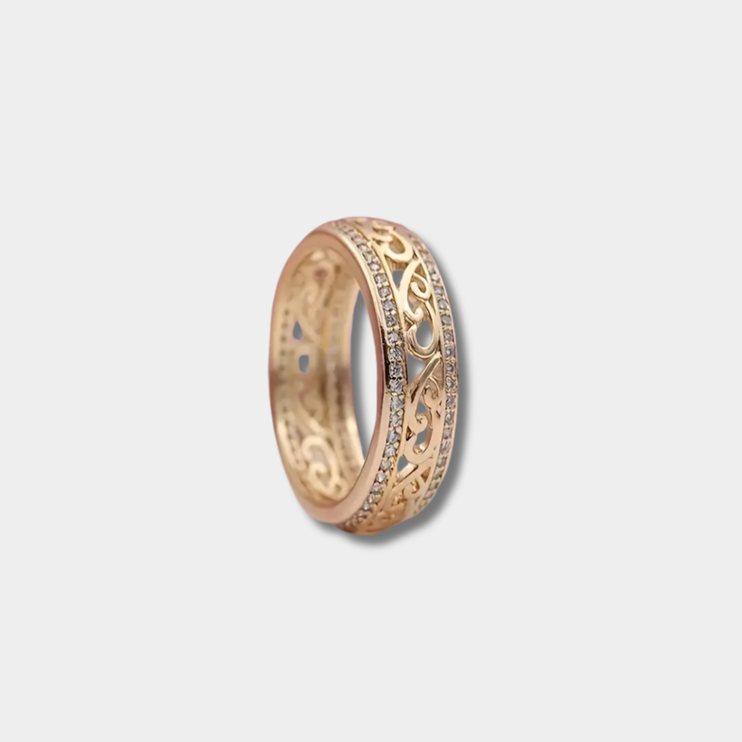 Kerstin – Glatki i šuplji zlatni prsten